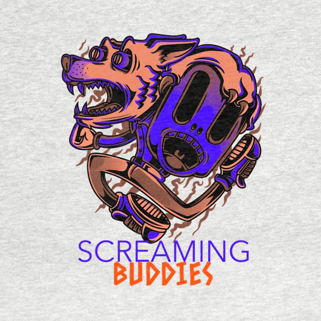 Screaming buddies by SparkledSoul